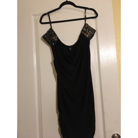 Windsor Black Embellished / Studded Dress - Picture 1 of 3